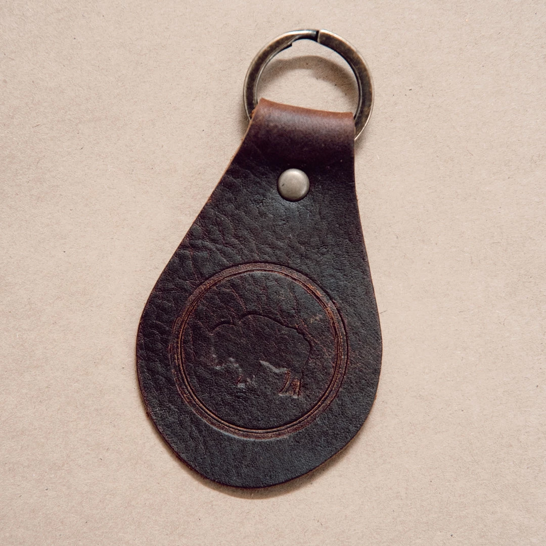Mountain Khakis Accessories & Gear ColsenKeane Round Leather Key Ring