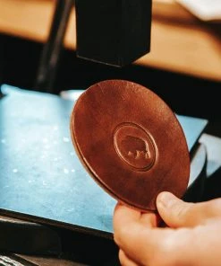 Mountain Khakis ColsenKeane Leather Coasters 6-Pack