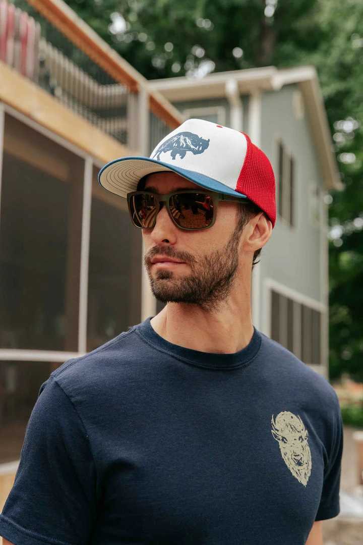 Mountain Khakis Mt. Bison Trucker Cap Accessories & Gear