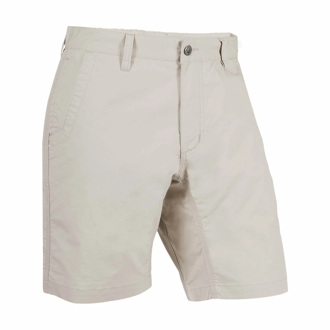 Mountain Khakis Men's Stretch Poplin Short | Relaxed Fit / Oatmeal