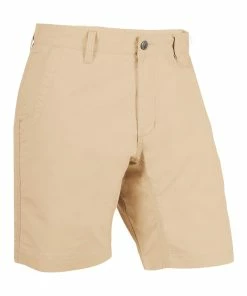 Mountain Khakis Men's Stretch Poplin Short | Classic Fit / Retro Khaki