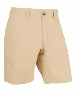 Mountain Khakis Men's Stretch Poplin Short | Relaxed Fit / Retro Khaki