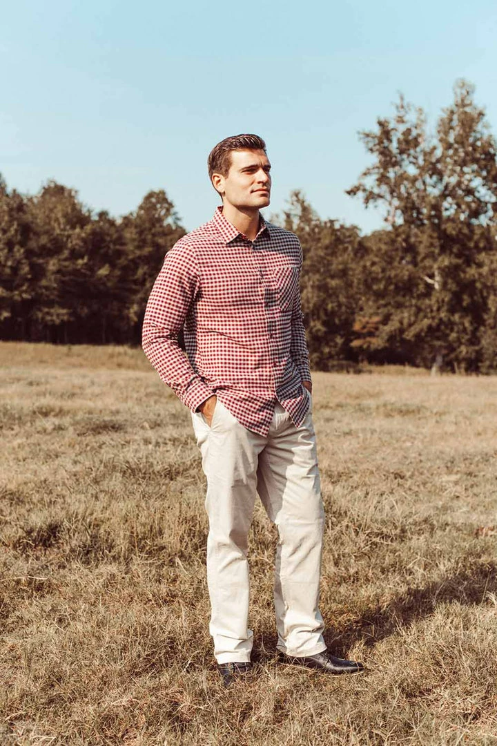 Mountain Khakis Men's Downtown Flannel Shirt Shirts