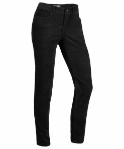 Mountain Khakis Women's Crest Cord Pant | Slim Fit / Black