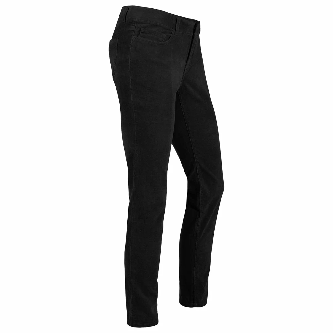 Mountain Khakis Women's Crest Cord Pant | Slim Fit / Black